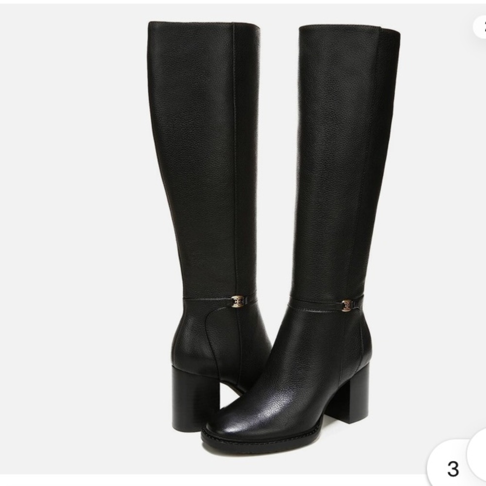 NWOT Sam Edelman Elsy Black Heeled Boots